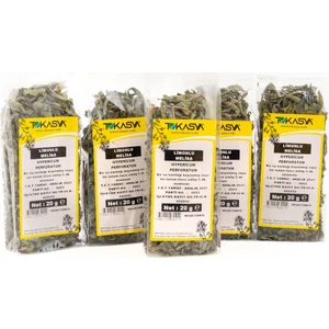 Limonlu Melisa Yaprağı 20 g (5 li Paket)