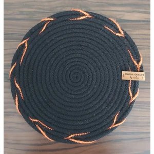 Home Decors By Özlem 2'li Nihale Hasır El Yapımı Mutfak Aksesuar Tarz Moda Yemek Sofra Altlık - 22X22CM