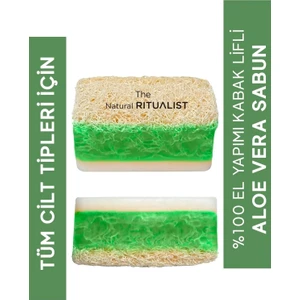 The Natural Ritualist  Doğal Kabak Lifli Aloe Vera Sabunu 100 gr