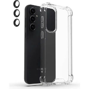 Samsung Galaxy S23 Fe Kılıf Nitro Darbe Korumalı + Kamera Lens Koruyucu