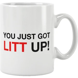 Qoeuyl Boutique Suits You Just Got Litt Up Baskılı Kupa Bardak