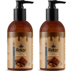 2 Adet Erotikca Çikolata Aromalı Istek Arttırıcılı Isıtıcılı Vücut Masaj Yağları 120ML