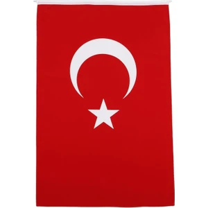 Türk Bayrağı Alpaka Kumaş 30 x 45 cm
