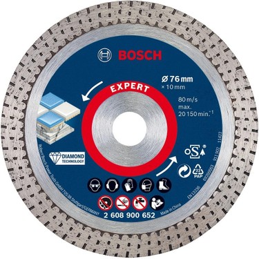 Bosch Expert 76 mm Seramik Kesme Diski Gws 12 Uyumlu Fiyatı