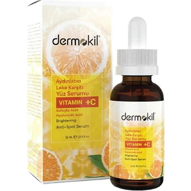 Dermokil Vitamin +C Yüz Serumu Aydınlatıcı Leke Karşıtı 30