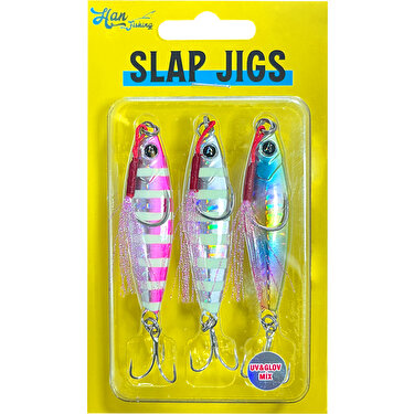 Hanfish Slap Jig Uv&glow Mix 15