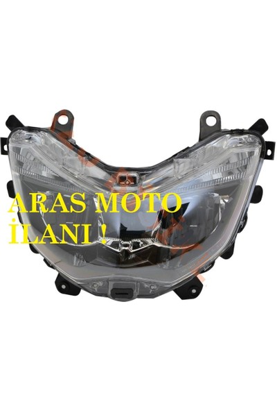 Aras Moto Yamaha Nmax 125 155 Ön Far Komple E Belgeli Oem (2015-2020)ARASMOTO