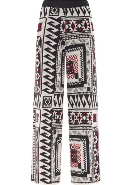 Yüksek Bel Normal Çok Renkli Kadın Pantolon PTKD03074 modelleri