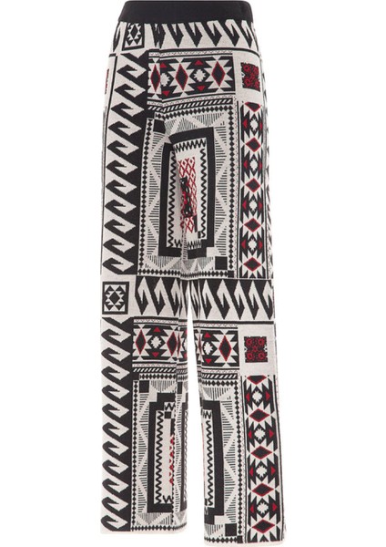 Yüksek Bel Normal Çok Renkli Kadın Pantolon PTKD03074 indirimleri