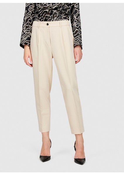 Normal Bel Jogger Vizon Kadın Pantolon 4KVXL5CM7