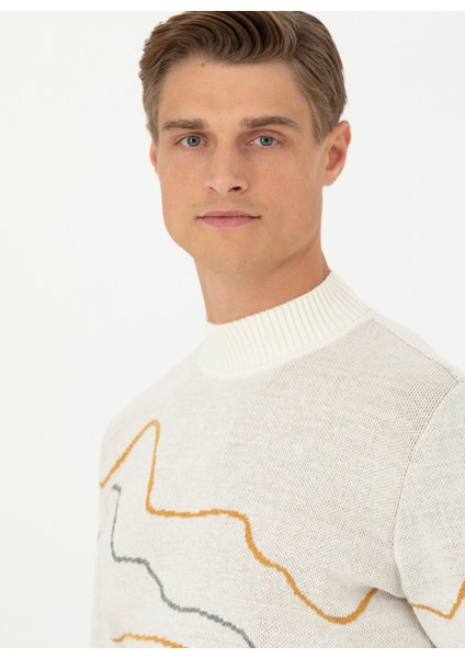 Bisiklet Yaka Regular Fit Deve Tüyü Erkek Kazak Jesy fiyatları