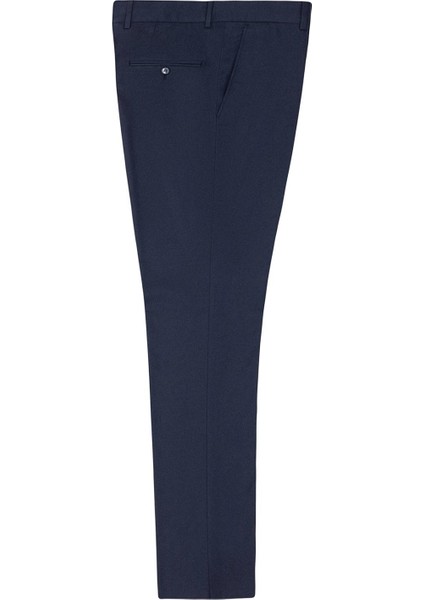 Normal Bel Normal Paça Regular Fit Lacivert Erkek Pantolon PN1014400329