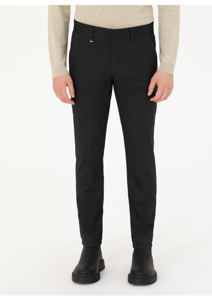Normal Bel Normal Paça Slim Fit Siyah Erkek Pantolon Gısse fiyatları