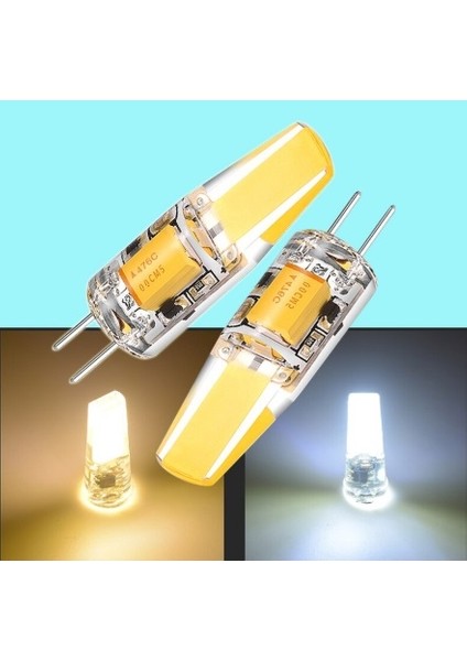 10 Adet 3 W G4 12 Volt LED Kapsül Ampul CT-4255 - Beyaz Işık