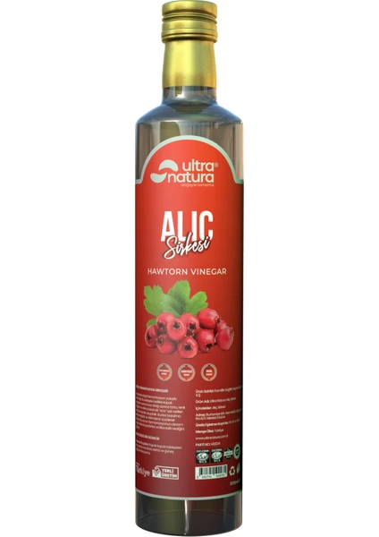 Ultra Natura Alıç Sirkesi 500 ml