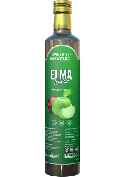 Ultra Natura Elma Sirkesi 500 ml