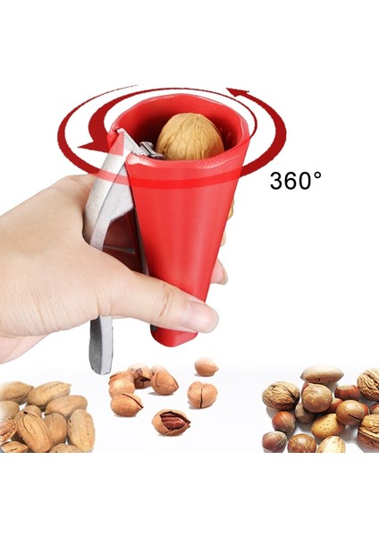 Gümüş Fındık Ceviz Kraker Klip Sheller Açacağı Fındık Ceviz Pense Kestane Araçları Kesici Kelepçe Pense Taşınabilir Huni Şekli Fındıkkıran (Yurt Dışından) fiyatları