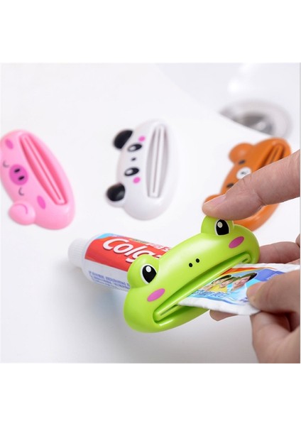Resim Olarak Mutfak Aksesuarları Banyo Çok Fonksiyonlu Alet Karikatür Diş Macunu Sıkacağı Mutfak Gadget Faydalı Ev Aletleri Banyo Dekor-S (Yurt Dışından)