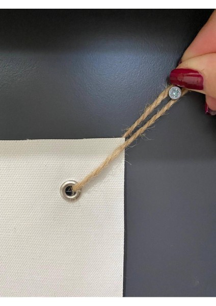 Duvar Örtüsü / Halısı Kanvas Kumaş Pastel Dünya Haritası - 3957