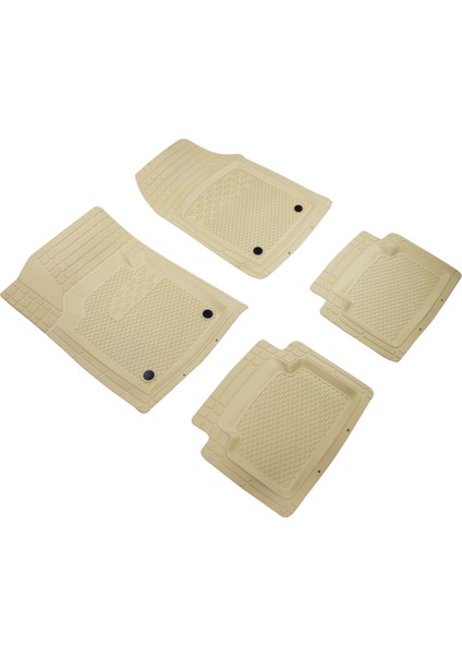 Fresh Start dacia Sandero Yeni Kasa Uyumlu 4d Havuzlu Paspas Premium Model Bej fiyatları