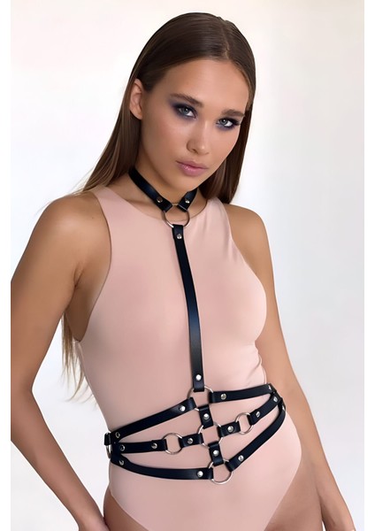 Mlvx Deri Giyim Ürünleri Harness - 761 Blsm