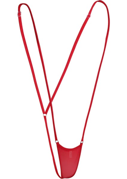 Mlvx Kadın Kırmızı Askılı G String Iç Çamaşırı Blsm