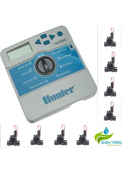 XC-801KONTROL Ünitesi Seloneid Vana Takımı (Pgv Selenoidvana8 Adet)