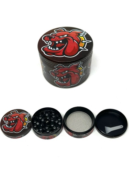 The Bulldogg Amsterdam 2 Parça Pipe+Grinder Smoking Set fırsatları