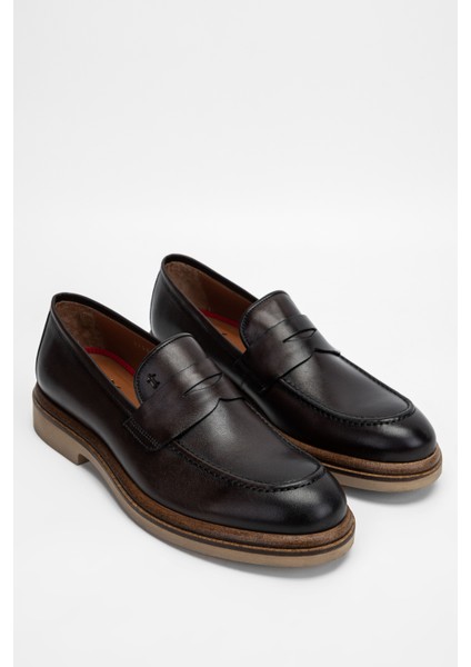 Erkek Hakiki Deri Loafer Ayakkabı 537 3258 Erk Ayk SK23/24