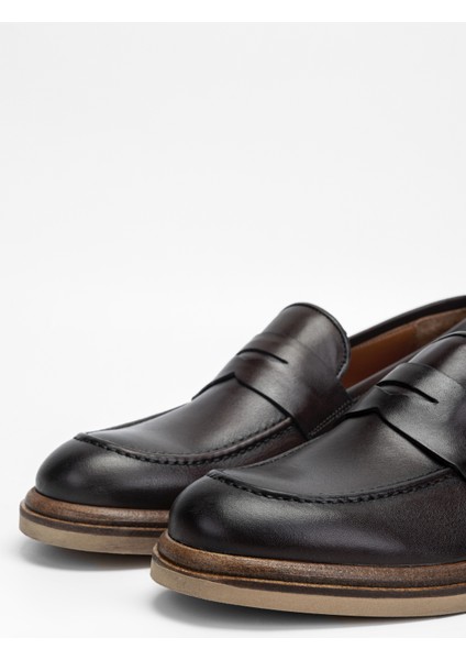 Erkek Hakiki Deri Loafer Ayakkabı 537 3258 Erk Ayk SK23/24