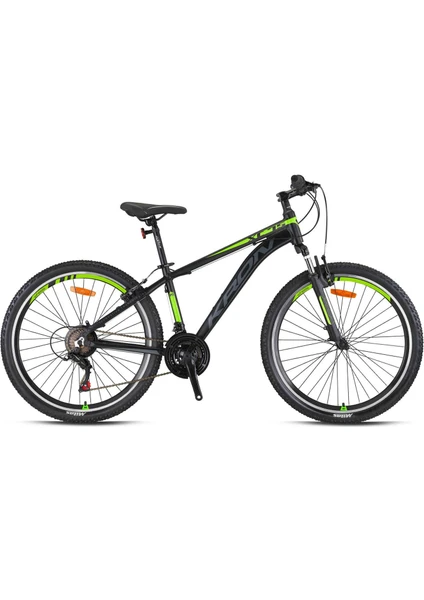 Xc 75 - 27.5" Mtb - 17' - 21 Vites - V.b. - Mat Siyah-Neon Sarı/füme