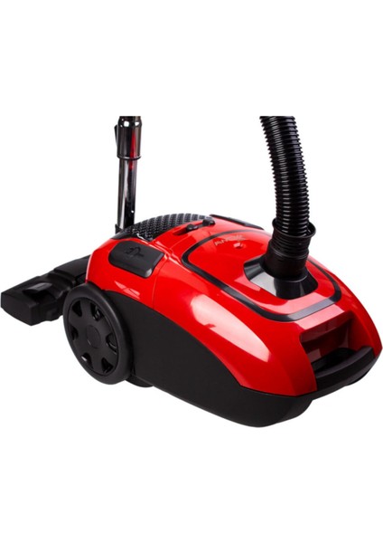 Stark Toz Torbalı Elektrikli Süpürge Kırmızı 800W SL-306
