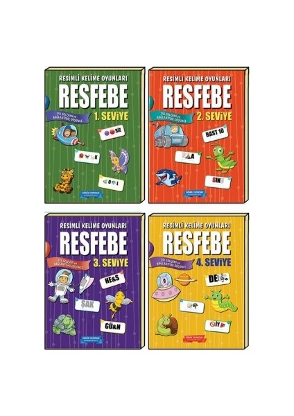 Adım Adım Resfebe Seti - Seviye 1-2-3-4