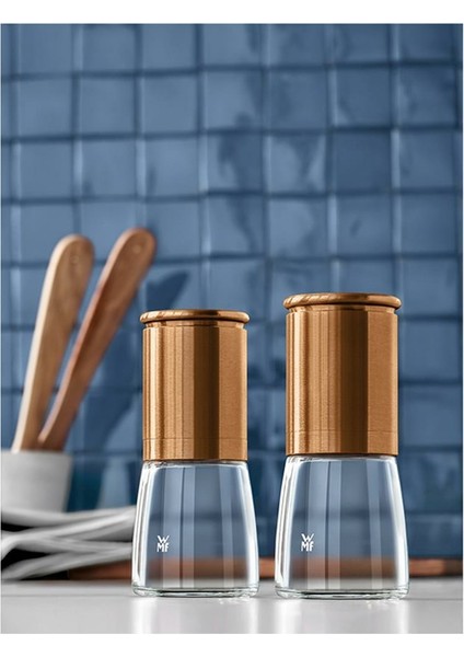 De Luxe Baharat Değirmeni Seti Bakır