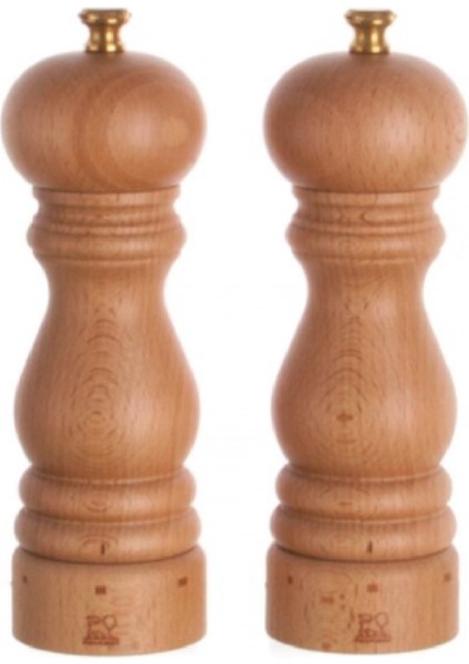 Paris U K.Biber/Tuz Değirmeni Seti Naturel 18 cm