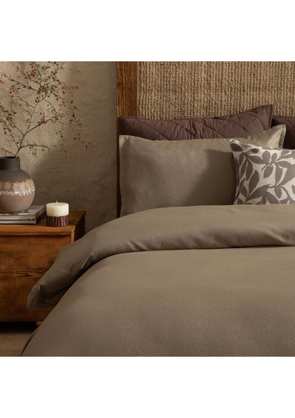 Perle Nevresim Seti King Size 230X220 cm Kahve fiyatları