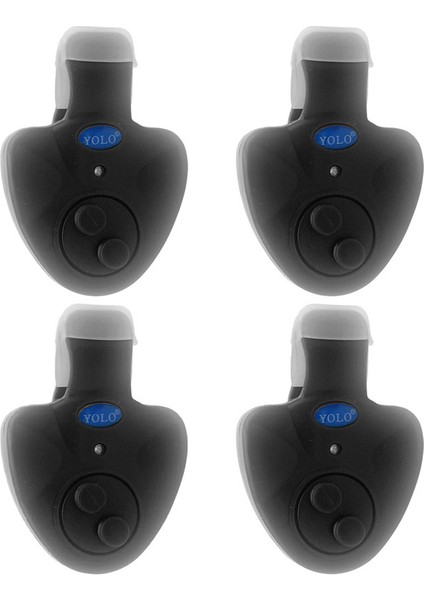 4 Adet Elektronik Balıkçılık Bite Alarm Ses LED Işıkları (Yurt Dışından)