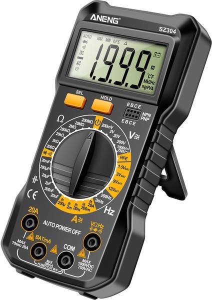 SZ304 Çok Işlevli 1999 Sayımlar Dijital Multimetre (Yurt Dışından) indirimleri