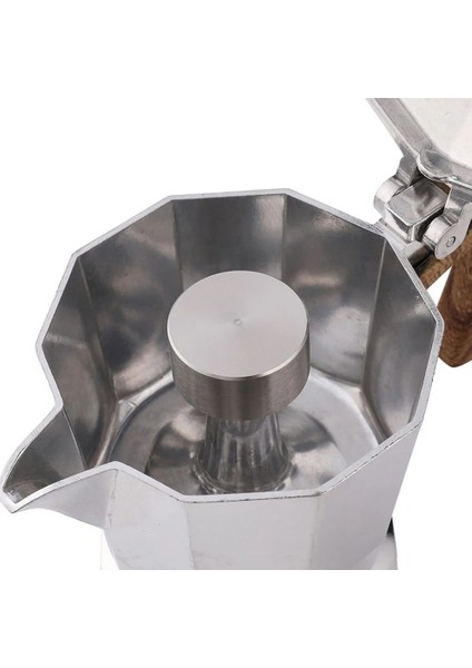 Yuvarlak Mocha Cezve Anti-Flap Kapak Paslanmaz Çelik Mocha Pot Özel Sprey Kapağı Alüminyum Sıçrama Vanası ile Moka Pot Aksesuarları (Yurt Dışından)