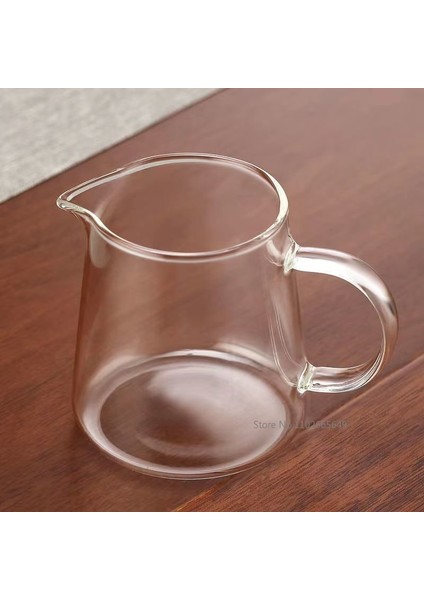 300ML 300/450/600ML Cam Sürahi Süt Sürahi Mini Cam Sürahi Şeffaf Kahve Sürahi Cam Çay Süt Dökücü Cam Kreması Pot (Yurt Dışından)