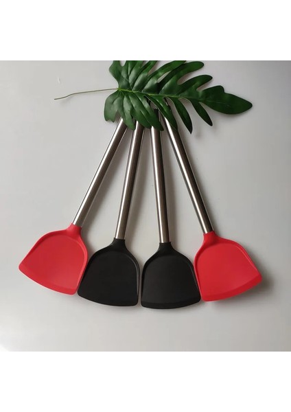 Kırmızı 1 Pc Yapışmaz Pişirme Turners Spatula Isıya Dayanıklı Kaşık Scoop Turner Esnek Mutfak Pişirme Araçları Xb 013 (Yurt Dışından) fiyatları