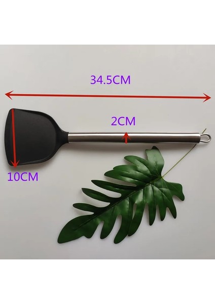 Kırmızı 1 Pc Yapışmaz Pişirme Turners Spatula Isıya Dayanıklı Kaşık Scoop Turner Esnek Mutfak Pişirme Araçları Xb 013 (Yurt Dışından) modelleri
