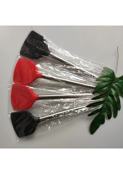 Kırmızı 1 Pc Yapışmaz Pişirme Turners Spatula Isıya Dayanıklı Kaşık Scoop Turner Esnek Mutfak Pişirme Araçları Xb 013 (Yurt Dışından) fırsatları