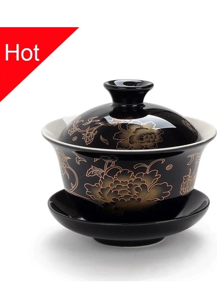 100 Ml2 Çin Gelenekleri Gai Wan Çay Seti Kemik Çini Çay Setleri Dehua Gaiwan Çay Porselen Tencere Seti Seyahat Için Güzel ve Kolay Su Isıtıcısı (Yurt Dışından) fiyatları