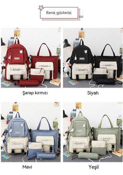 Büyük Kapasiteli Çok Parçalı Öğrenci Okul Çantası, Yakıt Ikmali Yapan Ördek Kolye Ucu (Yurt Dışından) modelleri