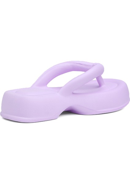 Kalın Tabanlı Terlik 4 cm (Yurt Dışından)