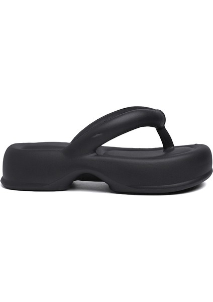 Kalın Tabanlı Terlik 4 cm (Yurt Dışından)