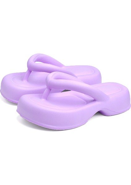 Kalın Tabanlı Terlik 4 cm (Yurt Dışından)