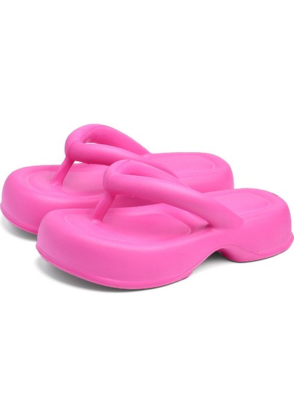 Kalın Tabanlı Terlik 4 cm (Yurt Dışından)