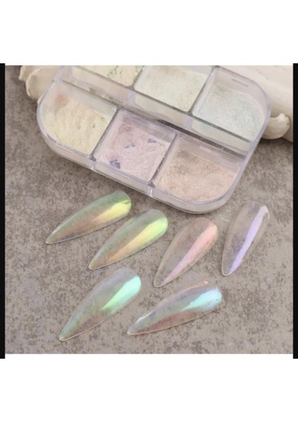 Tırnak Süsleme - İnci Tozu - Nail Art 6'lı Paket fiyatları